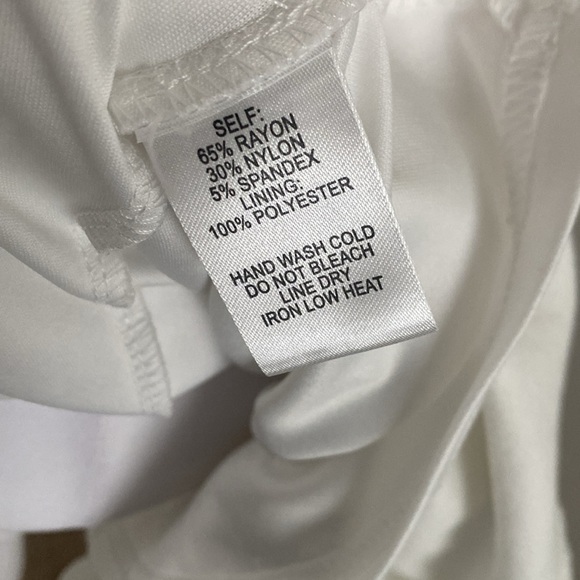 Lulu's White Strapless A-line Dress Small - Picture 6 of 6